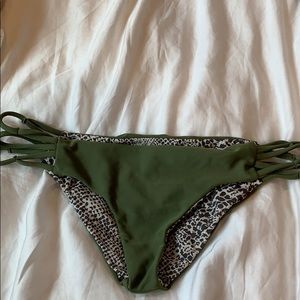 🌞Olive Green Acacia Bikini Bottoms 🥦🌊